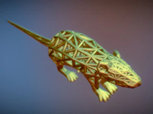 rat 3D Print Model