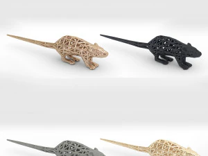 rat 3D Print Model