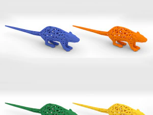 rat 3D Print Model