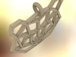 bear pendant 3D Print Model