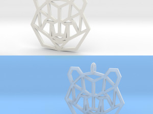 bear pendant 3D 프린트 모델