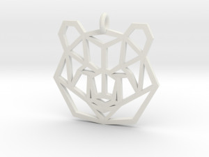 bear pendant 3D 프린트 모델