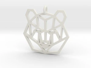 bear pendant 3D Print Model