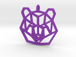 bear pendant 3D 프린트 모델