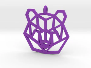bear pendant 3D Print Model