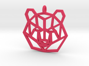 bear pendant 3D 프린트 모델