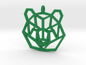bear pendant 3D Print Model