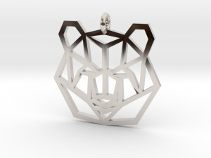 bear pendant 3D 프린트 모델