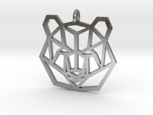 bear pendant 3D 프린트 모델