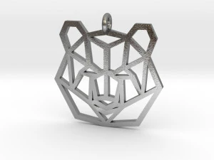 bear pendant 3D Print Model