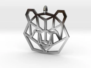 bear pendant 3D Print Model