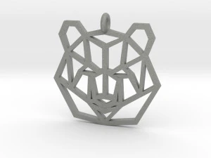 bear pendant 3D Print Model