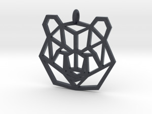 bear pendant 3D 프린트 모델