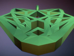 fox pendant 3D Print Model