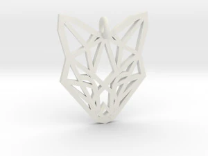 fox pendant 3D Print Model