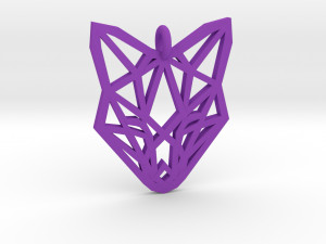 fox pendant Modelo de Impressão 3D