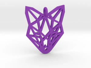 fox pendant 3D Print Model