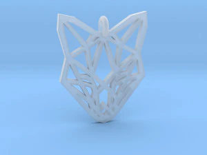 fox pendant 3D Print Model