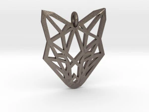 fox pendant 3D Print Model