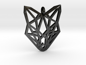 fox pendant Modelo de Impressão 3D
