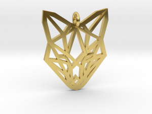 fox pendant Modelo de Impressão 3D