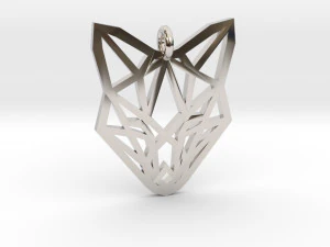 fox pendant 3D Print Model