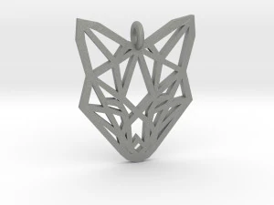 fox pendant 3D Print Model