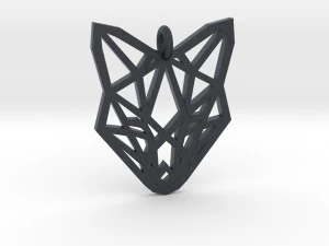 fox pendant 3D Print Model