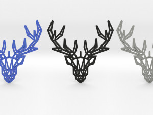 deer pendant 3D Print Model