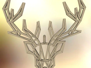 deer pendant 3D Print Model