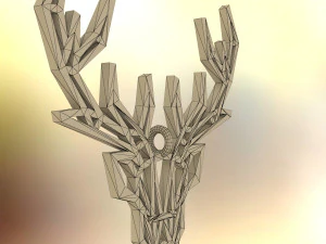 deer pendant 3D Print Model