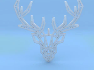 deer pendant 3D Print Model