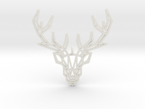 deer pendant Modelo de impresión 3D