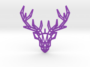 deer pendant Modelo de impresión 3D