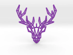 deer pendant 3D Print Model