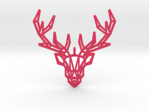 deer pendant Modelo de impresión 3D