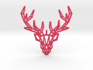 deer pendant 3D Print Model