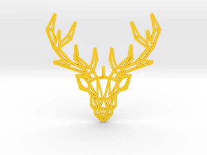 deer pendant 3D Print Model