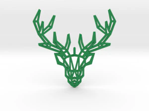 deer pendant 3D Print Model