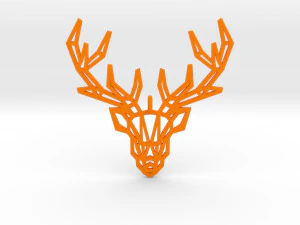 deer pendant 3D Print Model