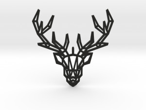 deer pendant Modelo de impresión 3D