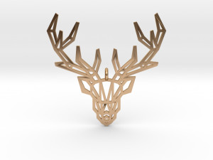 deer pendant Modelo de impresión 3D