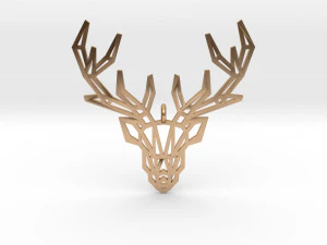 deer pendant 3D Print Model