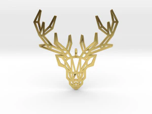 deer pendant 3D Print Model