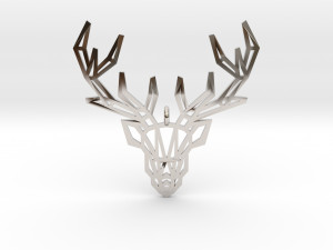 deer pendant Modelo de impresión 3D