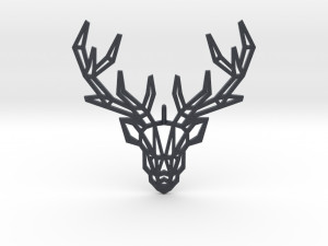 deer pendant Modelo de impresión 3D