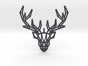 deer pendant 3D Print Model