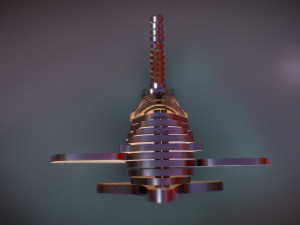 elephant head pendant Model do druku 3D