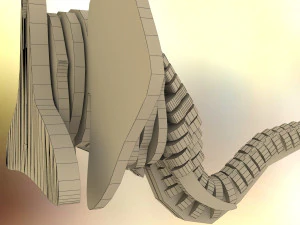 elephant head pendant 3D Print Model