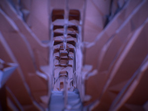 sliced hawk desktoy 3D 프린트 모델